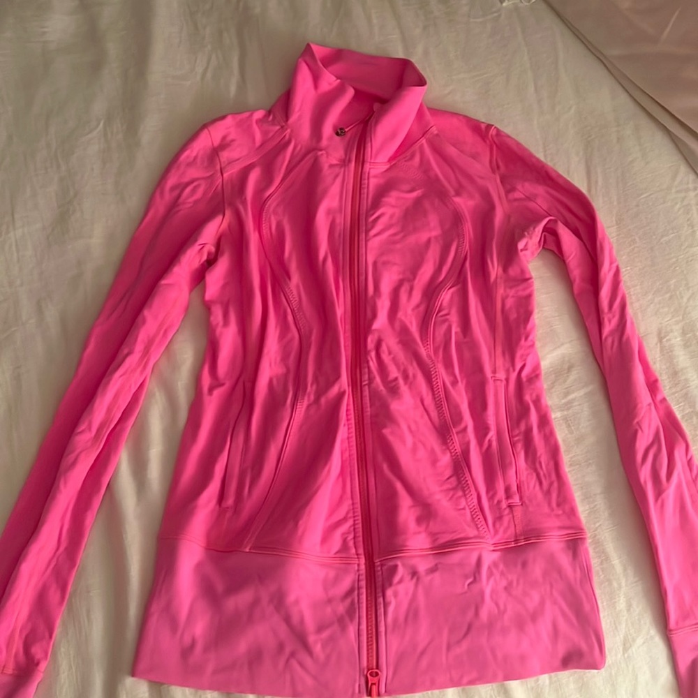 Lululemon long zip up running fall
